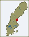 Hudiksvall på Sverigekarta